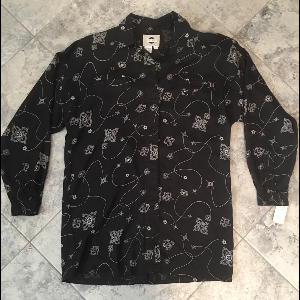 BEAUTIFUL VINTAGE CHAUS SPORT SHIRT-80’s WITH TAGS
